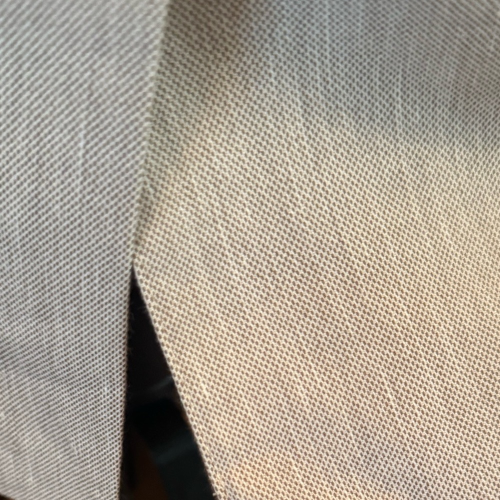 WHBM Tan and White Dress size 4 - Picture 7 of 13